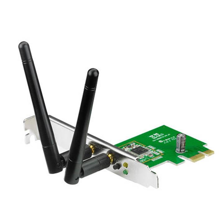 کارت شبکه PCI Express بی‌سیم N300 ایسوس مدل PCE-N15 Asus PCE-N15 Wireless N300 PCI Express Network Adapter